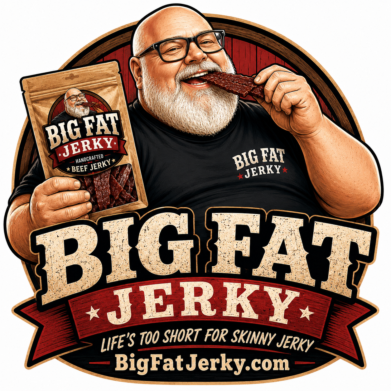 Possum Hollow Pepper - Big Fat Jerky - 4oz bag