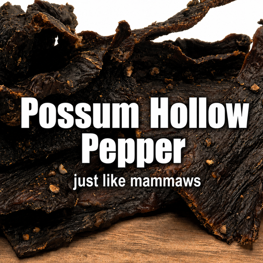 Possum Hollow Pepper - Big Fat Jerky - 4oz bag