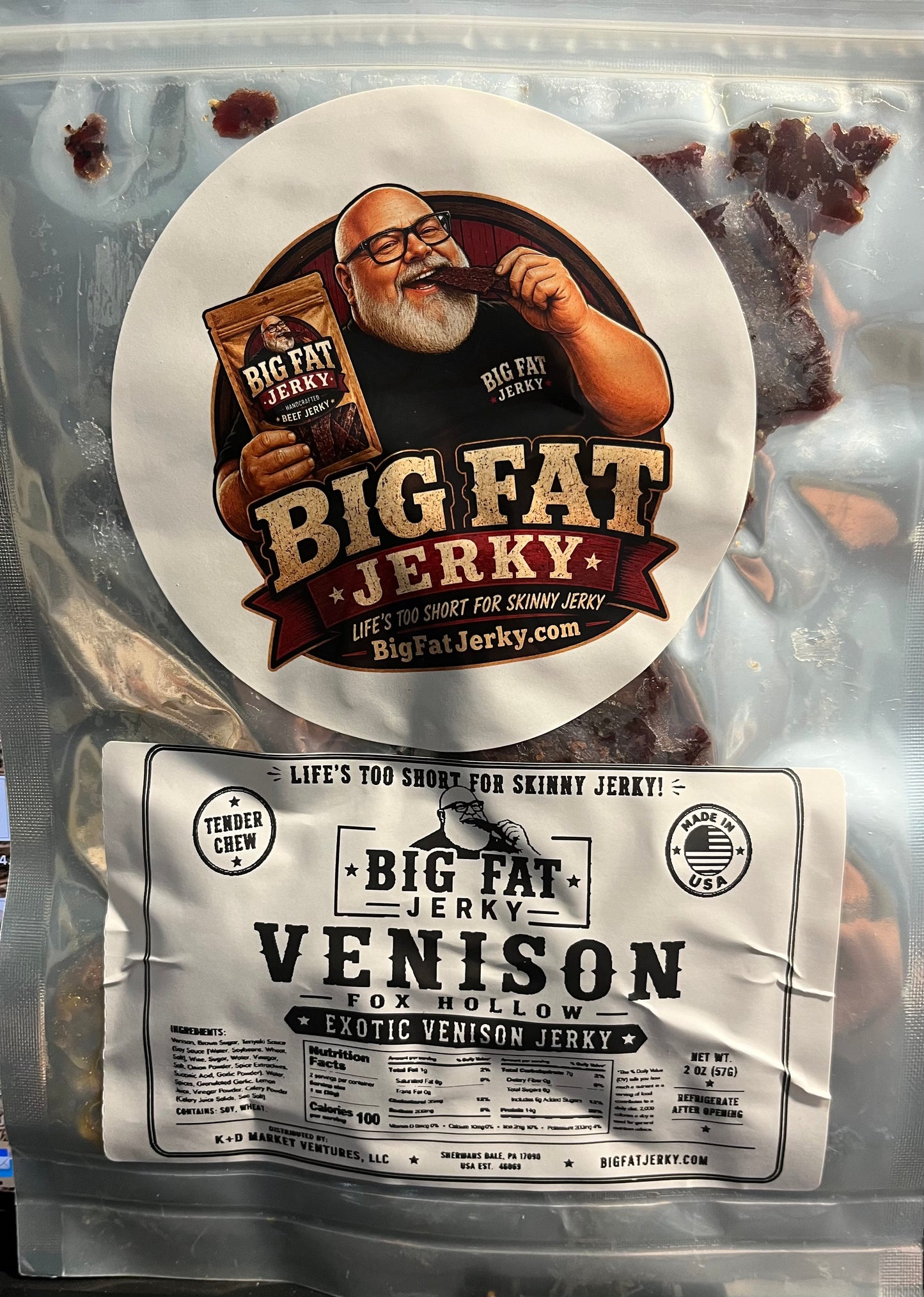 Fox Hollow Venison - Deer Jerky