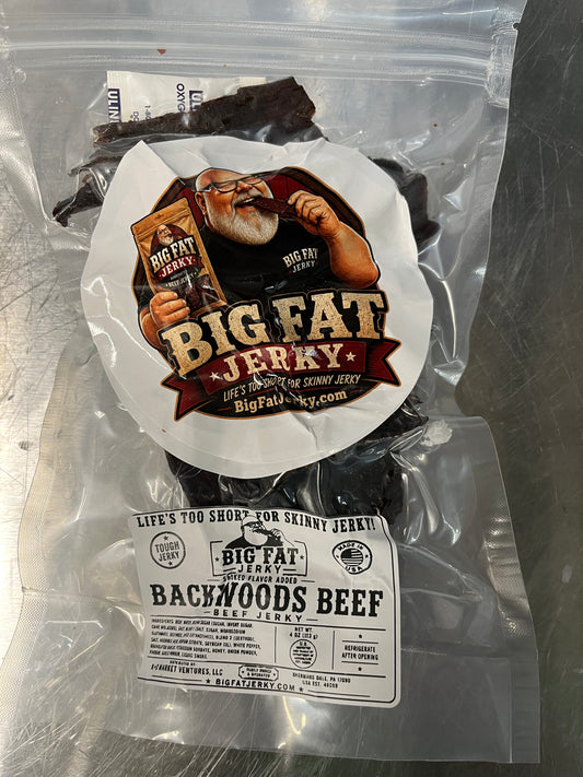 Backwoods Beef - Original Flavor - Big Fat Jerky - 4oz bag